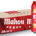 Pack de 28 latas de cerveza Mahou 5 Estrellas de 330 ml