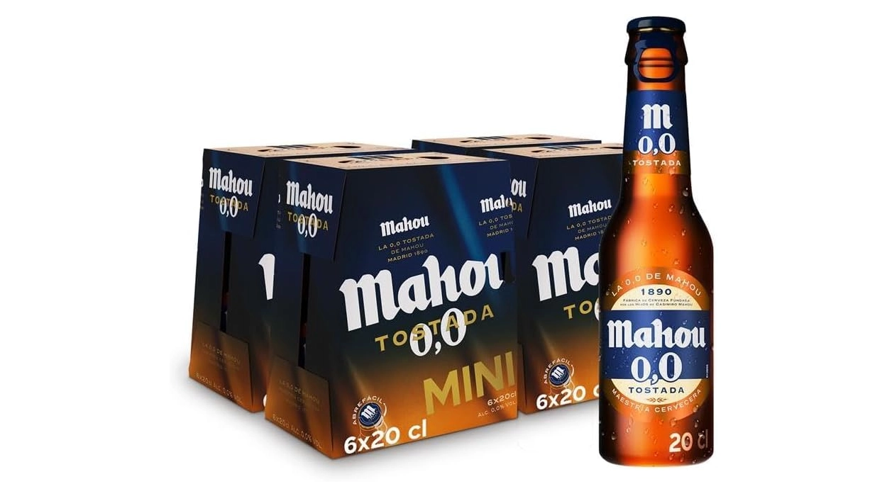 mahou tostada 0,0 botellin 20 cl