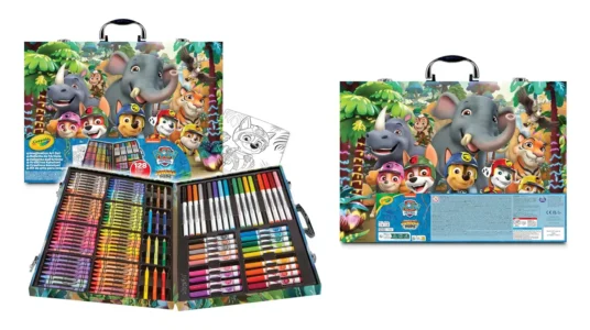 maletín Crayola de pinturas La Patrulla Canina para niños