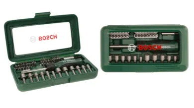 maletín atornillador Bosch Profesional Fastener Drive Bit con 46 piezas