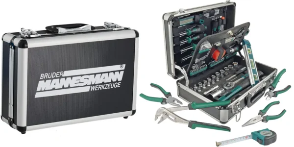 Maletín de herramientas Mannesmann Tools Set Tool Box M29067