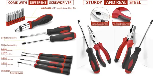 Maletín de herramientas Sundpey de 148 piezas