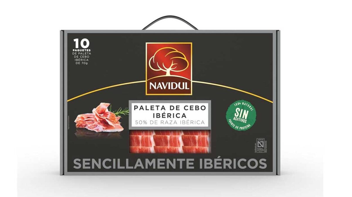Maletín de Paleta de Cebo Ibérica de 700 g Navidul