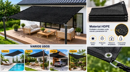 Malla de sombra anti UV