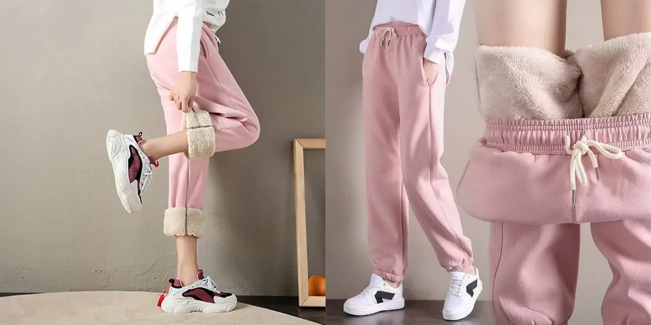 Mallas cálidas de lana para mujer