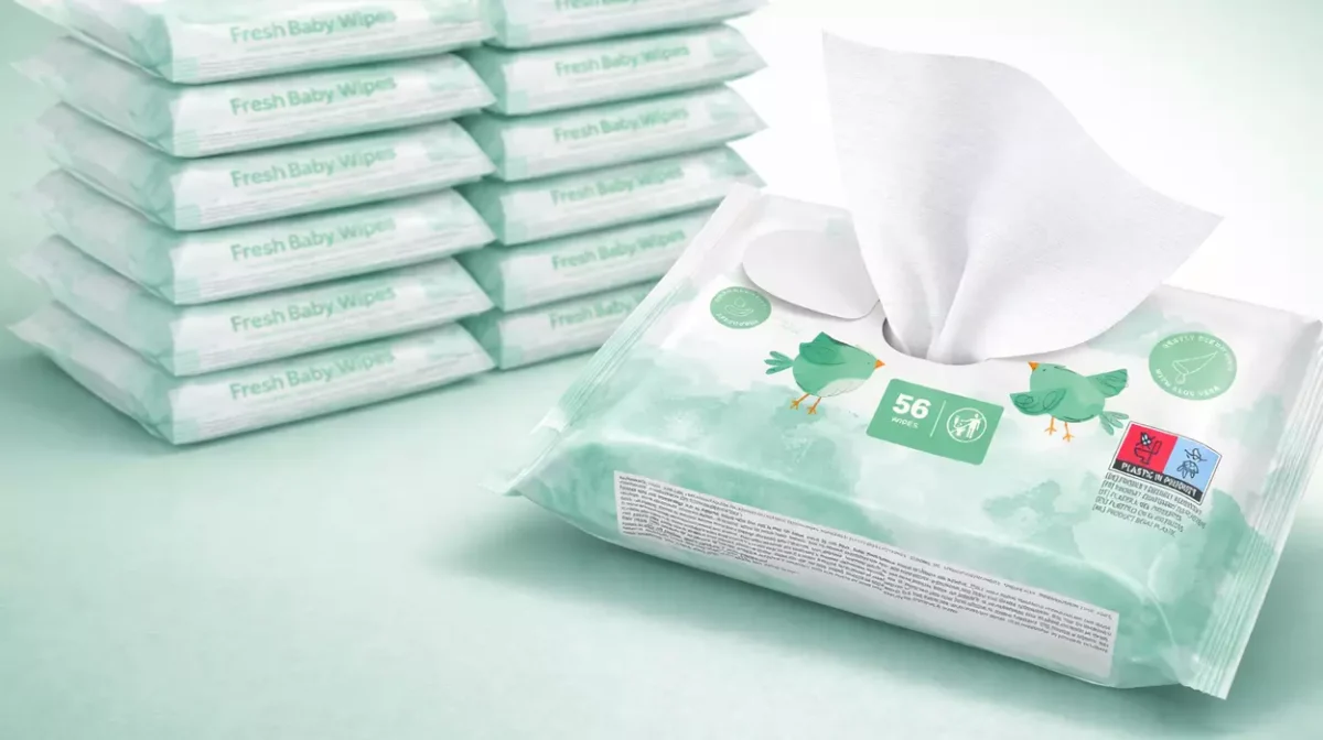 Pack x18 paquetes de toallitas húmedas para bebé by Amazon (1.008 unidades)