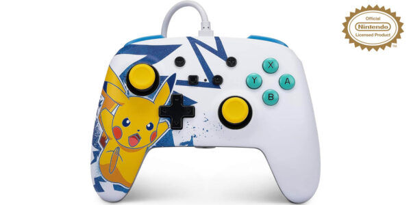 Mando con cable PowerA Pikachu para Nintendo Switch