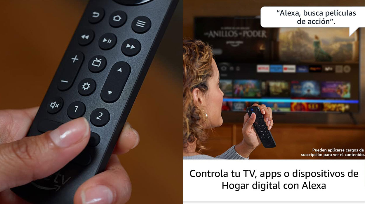 Mando por voz Alexa Pro barato