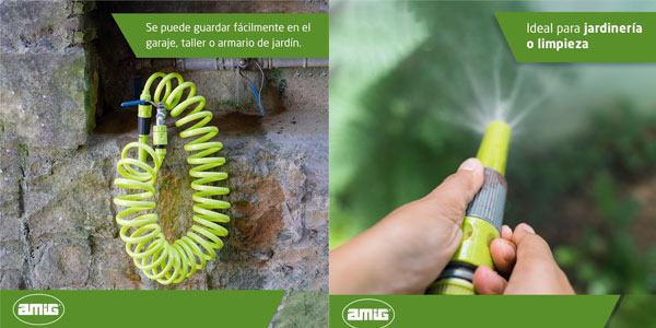 Manguera Amig espiral oferta