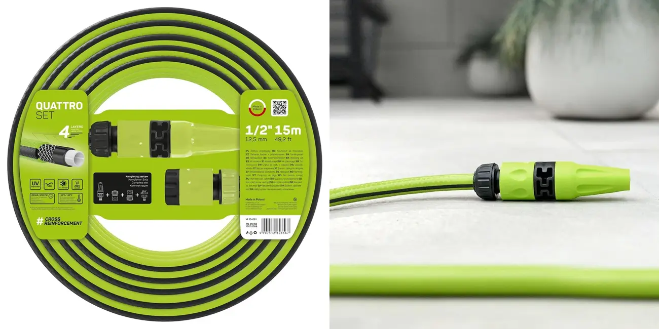 Manguera de jardín Cellfast QUATTRO de 15 metros