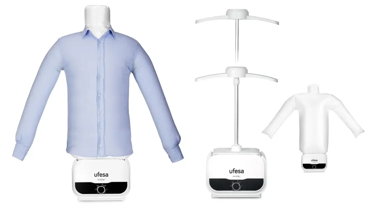 Maniquí Ufesa SV1200 para planchado y secado automáticos