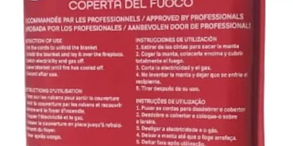 Chollo manta antifuego chacón