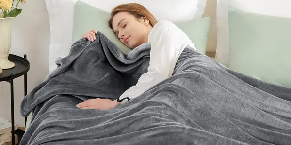 Manta de franela WAVVE de 200 x 150 cm