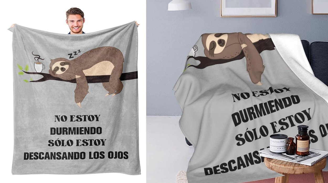 manta de regalo para padre y abuelo no estoy durmiendo solo estoy descansando los ojos