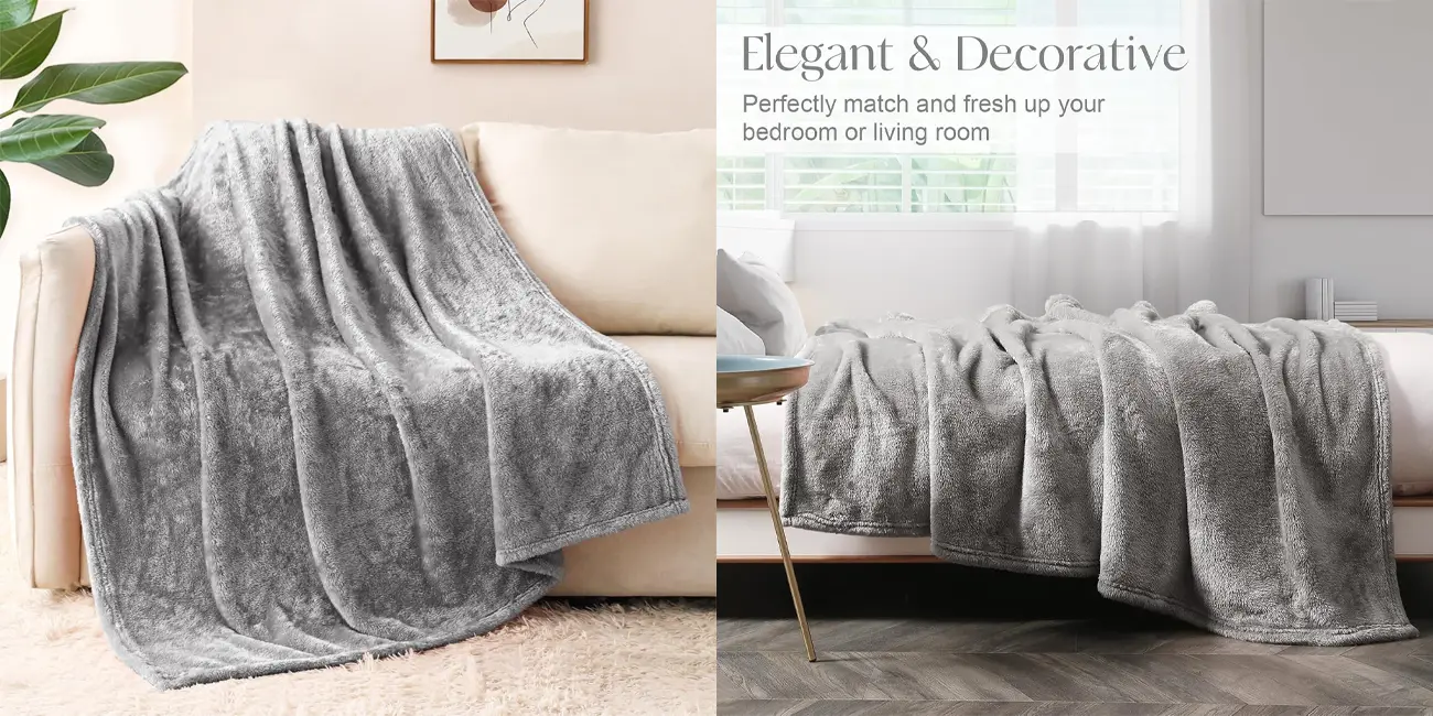 Manta de microfibra Whale Flotilla de 130 x 170 cm