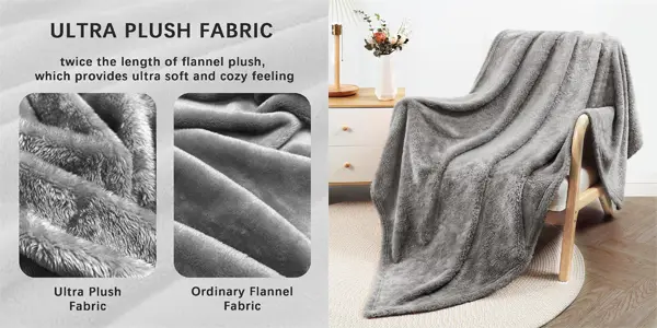 Manta de microfibra Whale Flotilla de 130 x 170 cm