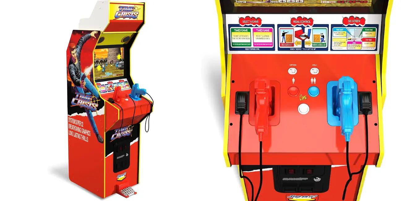 Máquina arcade Arcade1Up TIME CRISIS