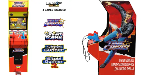 Máquina arcade Arcade1Up TIME CRISIS