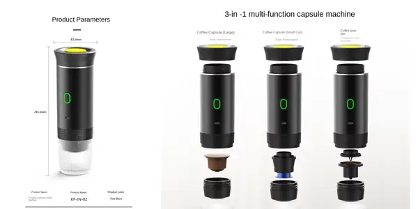 máquina de café portátil 3 en 1 oferta