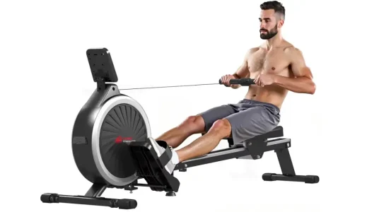 Máquina de remo Bigzzia con 16 niveles de resistencia