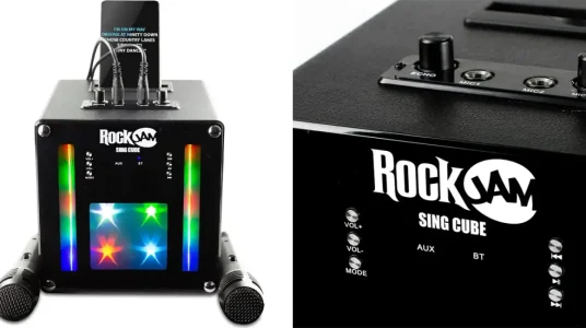 Máquina de Karaoke RockJam Singcube