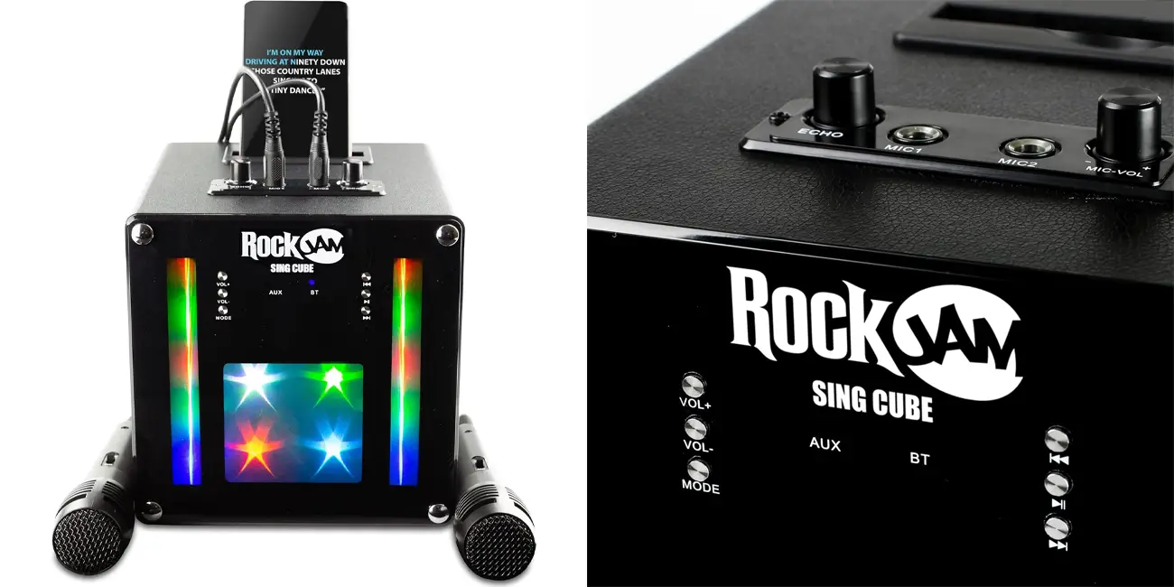 Máquina de Karaoke RockJam Singcube