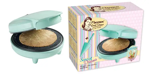 máquina para hacer conos de helado Bestron oferta