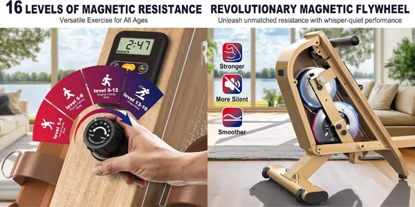 Máquina de remo magnética Fysiq OR3