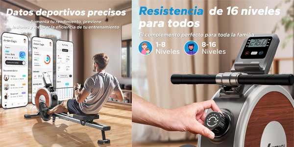 Máquina de remo Merach oferta