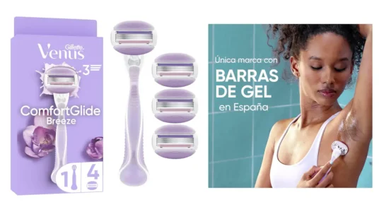 maquinilla Gillette Venus ComfortGlide Breeze + 4 recambios oferta