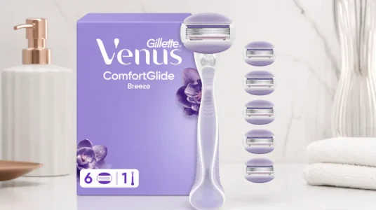 Maquinilla de afeitar Gillette Venus ComfortGlide Breeze con 6 recambios