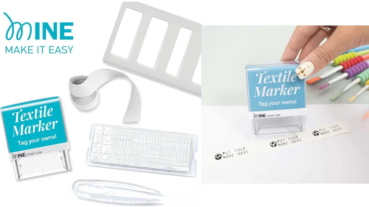 marcador ropa libros Mine Stamp barato