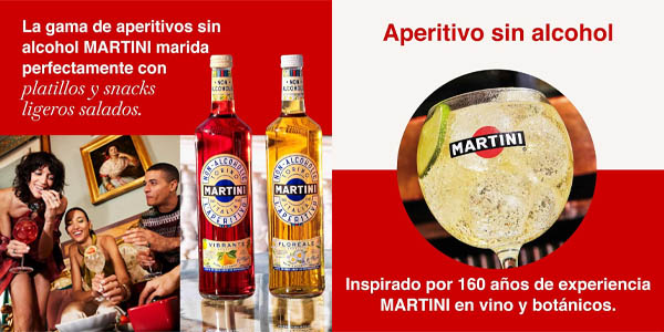 Martini Floreale sin alcohol