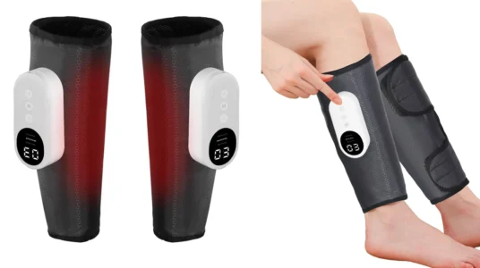 masajeador de piernas Laoben con calefacción