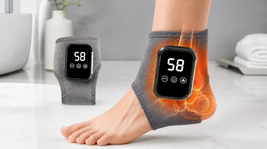 Masajeador de pies eléctrico 3 en 1 con calor y masaje ajustable