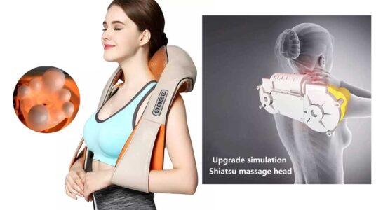 Masajeador Shiatsu barato