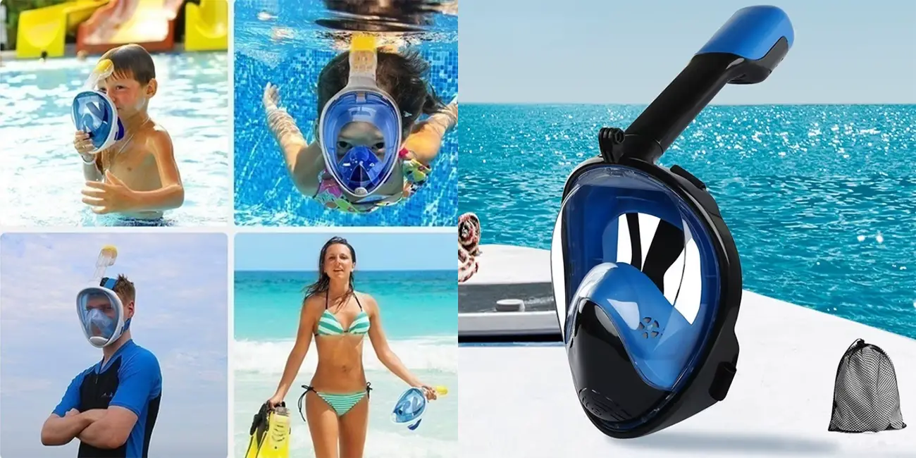 Máscara de buceo integral