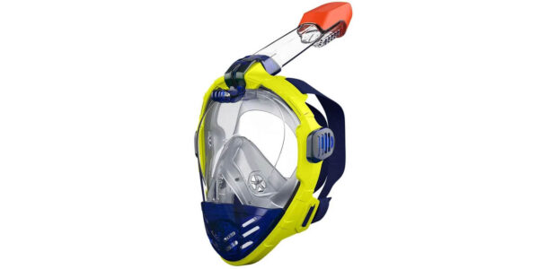 Máscara de snorkel con soporte para cámara