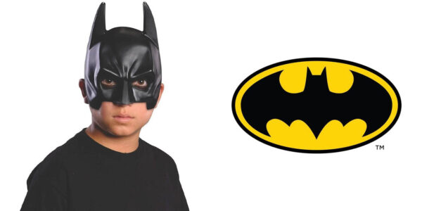 Máscara infantil Batman