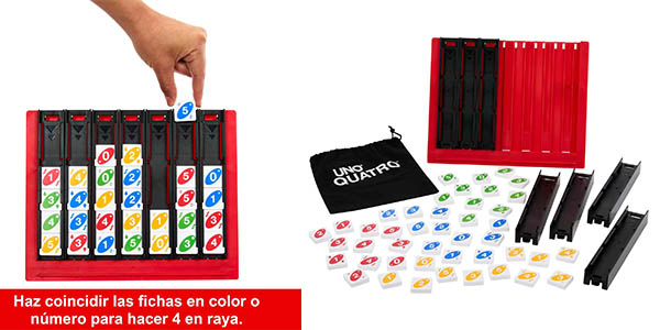 Mattel Uno Quatro juego mesa oferta