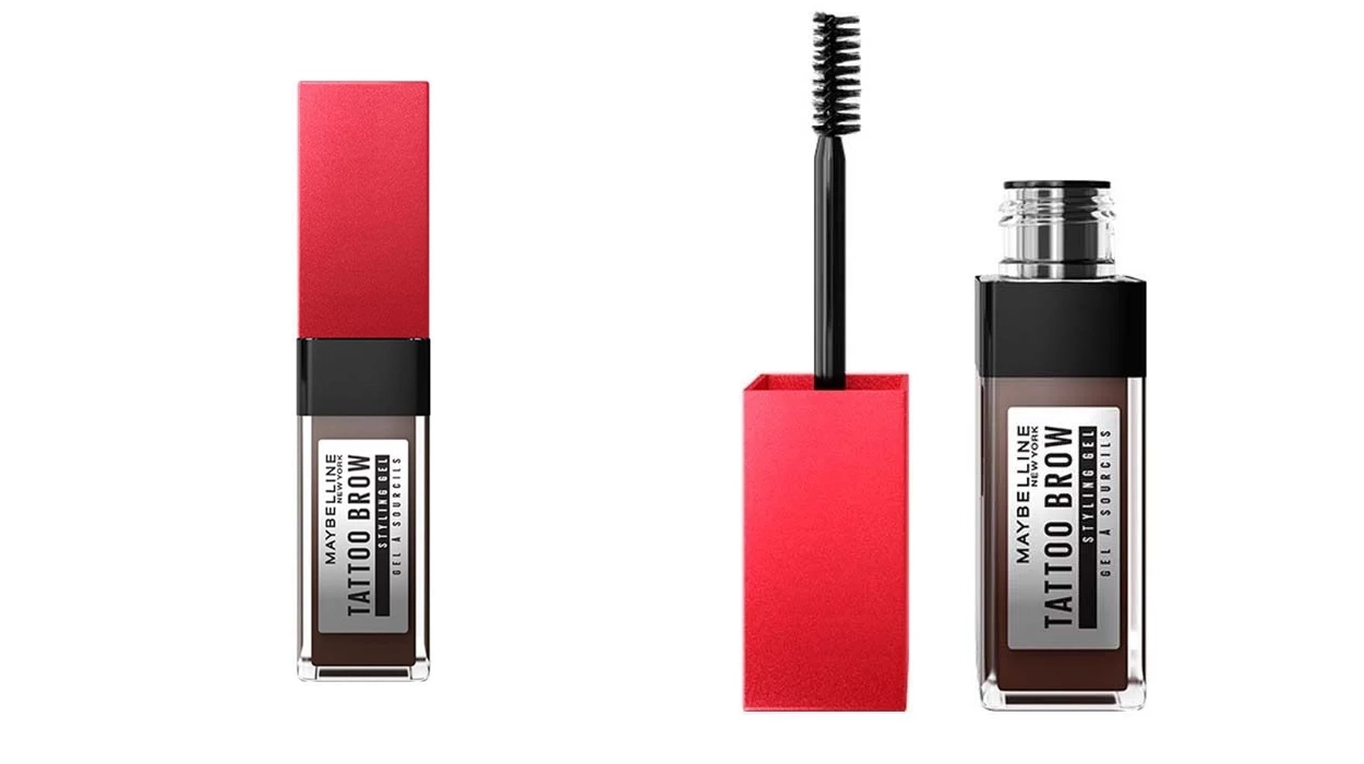 maybelline new york tattoo brow gel 260 deep brown