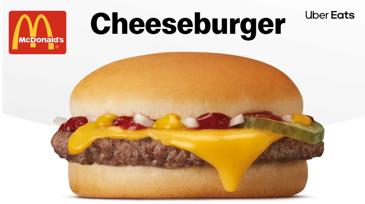 Cheeseburger Mcdonals Uber Eats One oferta