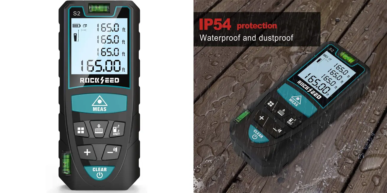 Medidor láser RockSeed S2-50 hasta 50 metros