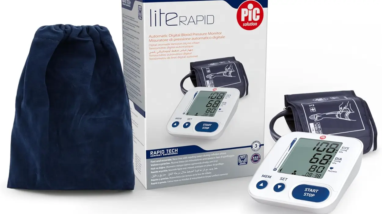 Monitorea tu salud fácilmente con el medidor de presión Pic Solution Literapid digital