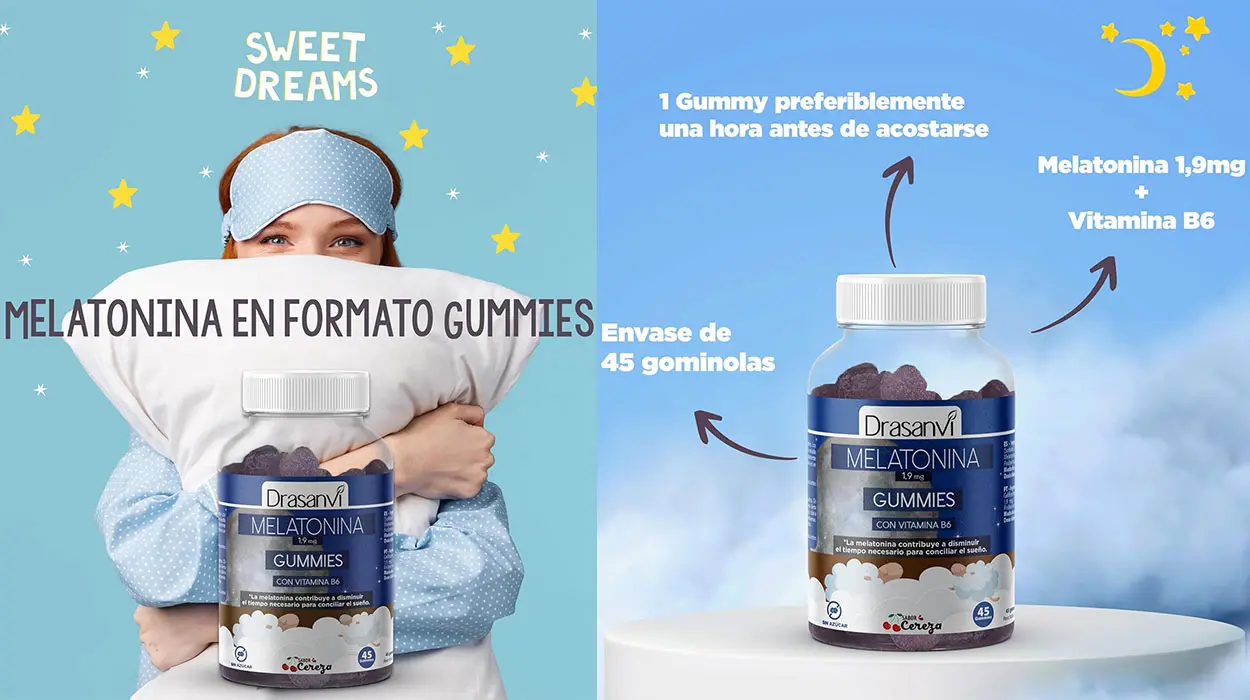 Melatonina Drasanvi con vitamina B6 para conciliar el sueño en oferta