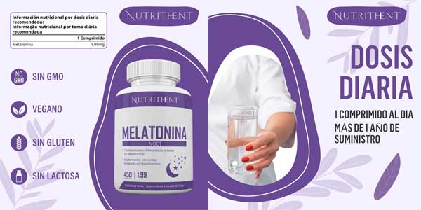 Melatonina Nutrithent oferta