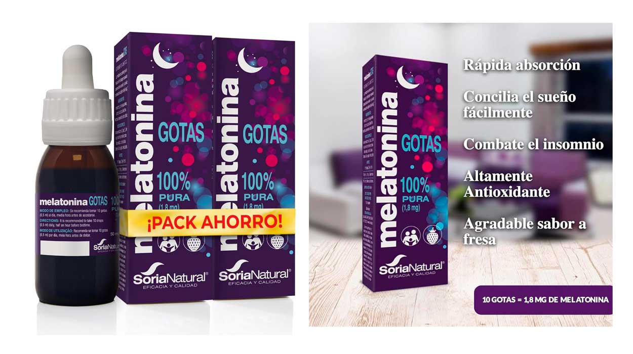 Melatonina Soria Natural pura barata