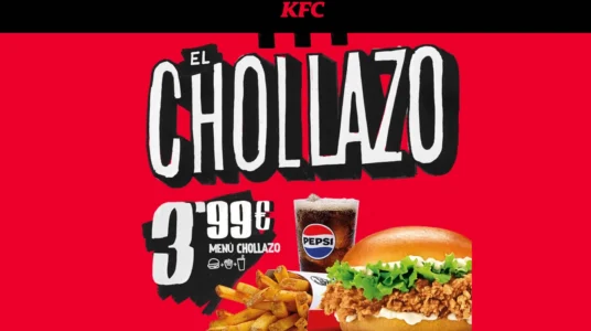 menú KFC “El Chollazo”