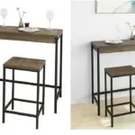 mesa alta con 2 taburetes Sobuy barata