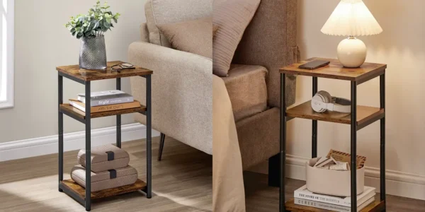 Mesa auxiliar de sofá VASAGLE